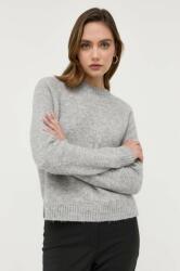 HUGO BOSS pulover din amestec de lana femei, culoarea bej 9BYY-SWD1BF_09X