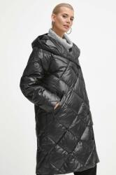 MEDICINE palton de puf femei, culoarea negru, de iarna, oversize ZBYX-KPD904_99X