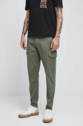 MEDICINE pantaloni barbati, culoarea verde, cu fason cargo ZPYX-SPM700_87X