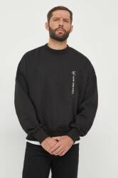 Calvin Klein bluza barbati, culoarea negru, cu imprimeu 9BYX-BLM1AE_99X