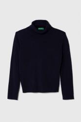 Benetton pulover pentru copii din amestec de lana culoarea albastru marin, light 9BYX-SWG05L_59X
