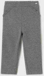 MAYORAL pantaloni bebe culoarea gri, neted 9BYX-LGG028_90X