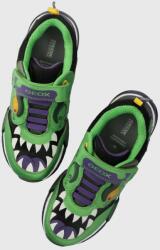 GEOX sneakers pentru copii culoarea verde 9BYX-OBK0SR_77X