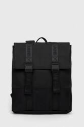 RAINS rucsac 14310 Backpacks culoarea negru, mic, neted 9BYX-PKU03A_99X