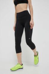 adidas Performance leggins de alergare Daily Run culoarea negru, cu imprimeu 9BYX-LGD06G_99X