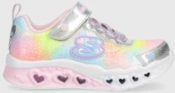Skechers sneakers pentru copii culoarea argintiu PPYX-OBG1G5_SLV