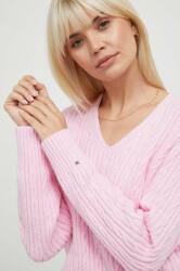 Tommy Hilfiger pulover din amestec de lana femei, culoarea roz 9BYX-SWD01G_30X