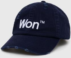 Won Hundred șapcă de baseball din bumbac culoarea albastru marin, cu imprimeu 9BYX-CAU0IA_59X