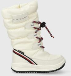 Tommy Hilfiger cizme de iarna copii culoarea alb 9BYX-OBG0WB_00X