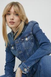 Tommy Jeans geaca jeans femei, de tranzitie PPYX-KUD0IU_55J
