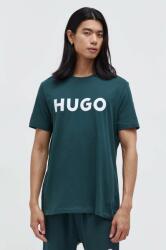 Hugo tricou din bumbac culoarea verde, cu imprimeu 50467556 PPYY-TSM27E_78X