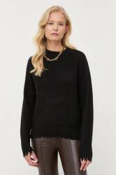 Silvian Heach pulover femei, culoarea negru, călduros MBYX-SWD01P_99X