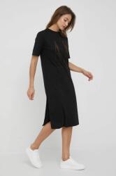 Giorgio Armani rochie culoarea negru, midi, drept 99KK-SUD05E_99X