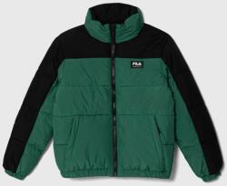 Fila geaca copii THALWENDEN blocked puff jacket culoarea verde 9BYX-KUK08E_77X