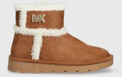 Michael Kors cizme de iarna copii culoarea maro 9BYX-OBG0BO_82X