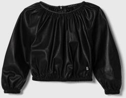 Sisley bluza copii culoarea negru 9BYX-KDG00L_99X