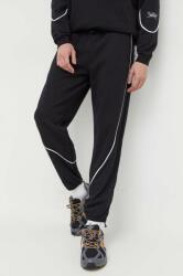 Vertere Berlin pantaloni de trening culoarea negru, cu imprimeu 9BYX-SPM0HS_99X