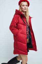 MEDICINE palton femei, culoarea rosu, de iarna ZBYY-KPD709_33X