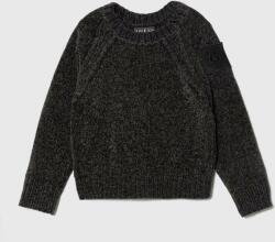 GUESS pulover copii culoarea gri 9BYX-SWB02D_90Y