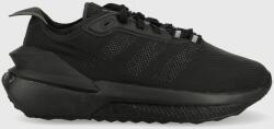 adidas sneakers pentru copii AVRYN J culoarea negru 9BYX-OBK04U_99X