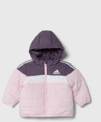 Adidas geaca copii culoarea roz 9BYX-KUG03E_30X