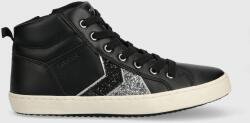 GEOX sneakers pentru copii culoarea negru 9BYX-OBK0NC_99X