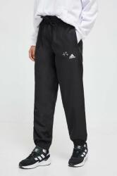 adidas pantaloni de trening culoarea negru, cu imprimeu 9BYX-SPD0BI_99X