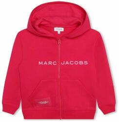 Marc Jacobs bluza copii culoarea rosu, cu glugă, cu imprimeu 9BYX-BLK054_33X