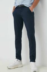 Lindbergh pantaloni Barbati, culoarea albastru marin, mulata PPYX-SPM00H_59X