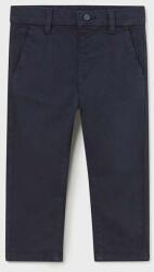 MAYORAL pantaloni bebe culoarea albastru marin, neted 9BYX-SPB01B_59X