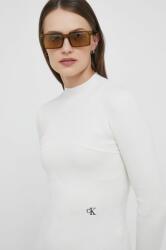 Calvin Klein pulover femei, culoarea bej, light, cu turtleneck 9BYX-SWD194_01X