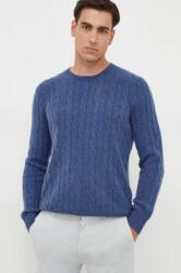 Ralph Lauren pulover din cașmir barbati, culoarea albastru marin 9BYX-SWM0GI_55X
