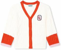 KENZO cardigan cu amestec de lână pentru copii culoarea alb, light 9BYX-SWG010_00X