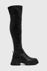 Steve Madden cizme Riveredge femei, culoarea negru, cu platforma 9BYY-OBD2P9_99X