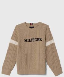 Tommy Hilfiger pulover copii culoarea bej, light 9BYX-SWB020_80X