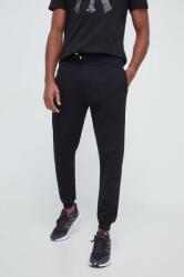 Rossignol pantaloni de trening culoarea negru, neted 9BYX-SPM0P5_99X