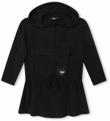 DKNY rochie fete culoarea negru, mini, evazati 9BYX-SUG039_99X