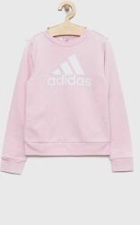 Adidas bluza copii G BL culoarea roz, cu imprimeu PPYX-BLG00F_03X