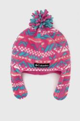 Columbia caciula copii Youth Frosty Trail II Ea culoarea roz, din tricot gros 9BYX-CAK02U_30X