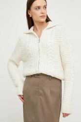 Answear Lab pulover de lana culoarea bej, călduros BMYX-SWD09Y_80X