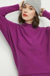 MEDICINE pulover femei, culoarea violet, light, cu turtleneck ZBYX-SWD057_44X