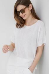 DKNY pulover din in culoarea alb, light PPYX-SWD0BS_00X