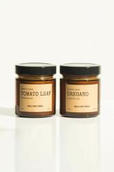 Really Nice Things set de lumânări parfumate Tomato Leaf & Oregano 2 x 100 g 2-pack 99KK-ZAU0FF_MLC (1939413)
