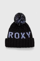 Roxy caciula culoarea negru, din tricot gros 9BYX-CAD03B_99X