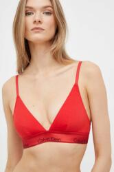 Calvin Klein Underwear sutien culoarea rosu, neted 9BYX-BID14J_33X