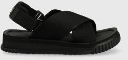 Shaka sandale femei, culoarea negru, cu platforma PPY8-OBD2PM_99A