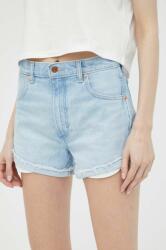 Wrangler pantaloni scurti jeans femei, neted, high waist PPYX-SZD0LM_50X