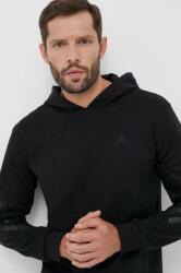 Adidas bluza barbati, culoarea negru, cu glugă, cu imprimeu 9BYX-BLM0E5_99X