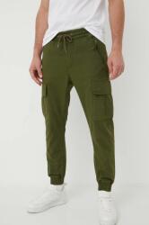 Alpha Industries pantaloni de bumbac Ripstop Jogger culoarea verde 116201.142-DarkOlive PPYX-SPM0M7_91X