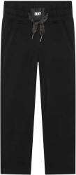 DKNY pantaloni de trening din bumbac pentru copii culoarea negru, neted 9BYX-SPK01C_99X